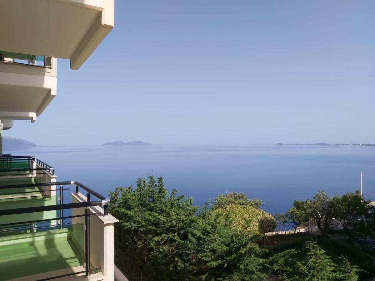 Deni Sea View Apartment Vlorë Exteriör bild